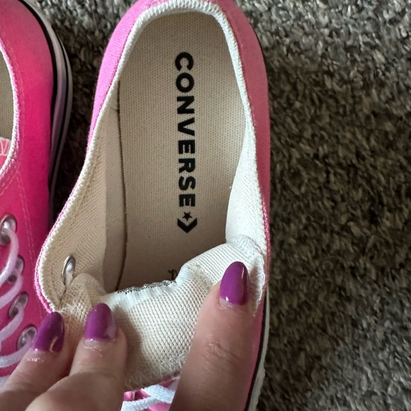 Converse Pink platform Sneakers - Picture 4 of 7